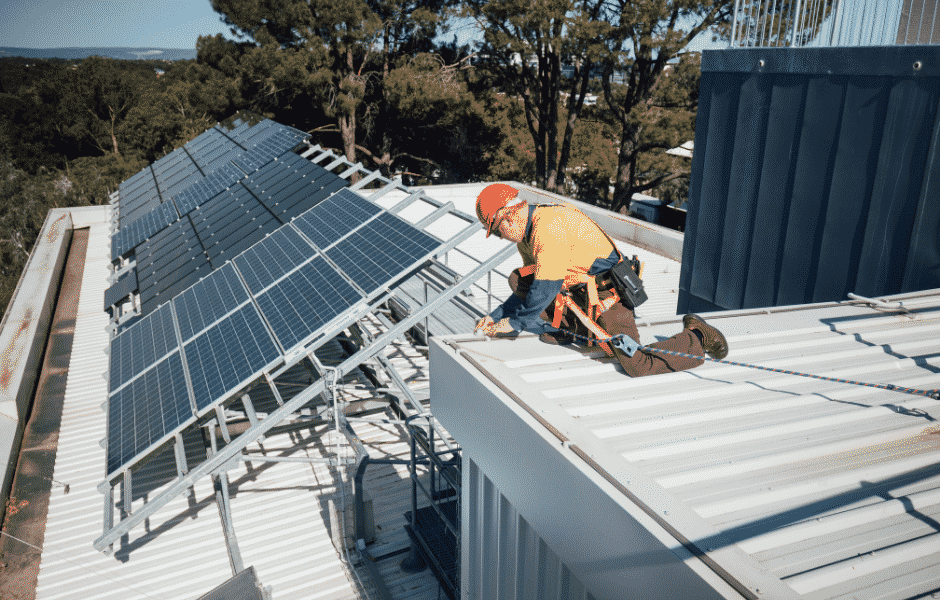 installation of commercial solar in Hunter Valley