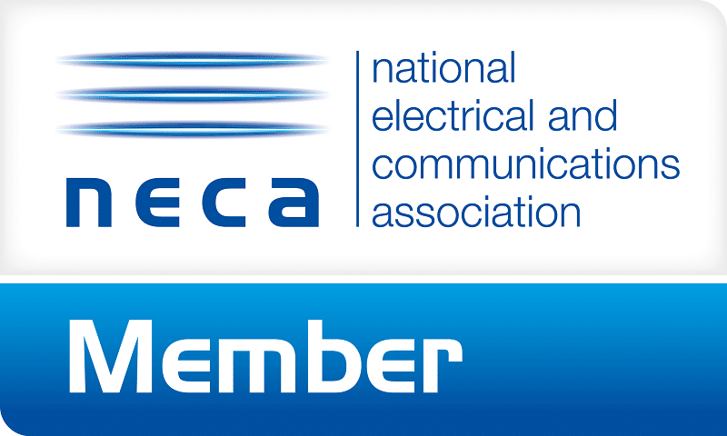 national electrical and communications association logo for Solar water wind hunter valley